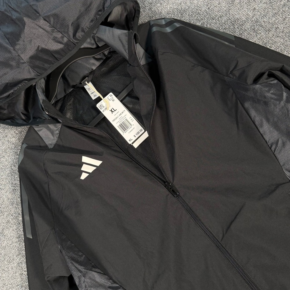 Adidas Mens Tiro 24 Competition All-Weather Jacket Black XL IP7607 #4467